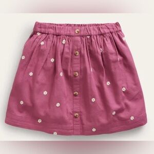 NWOT Mini Boden Embroidered Twirly Skirt size 11-12y